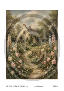 Ryžový papier na decoupage DEK447