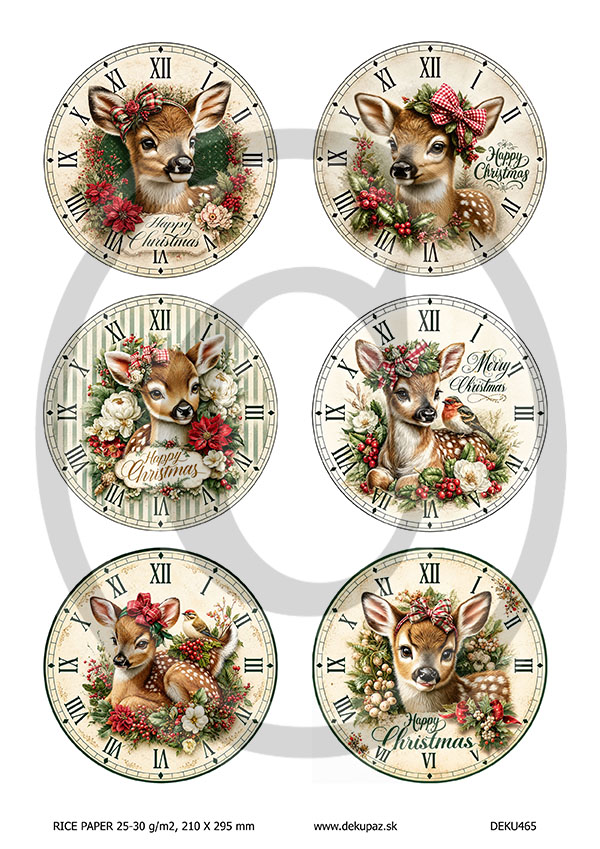 Ryžový papier na decoupage DEK465